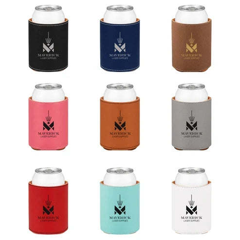 Laser Ready Leatherette Coozie Holder