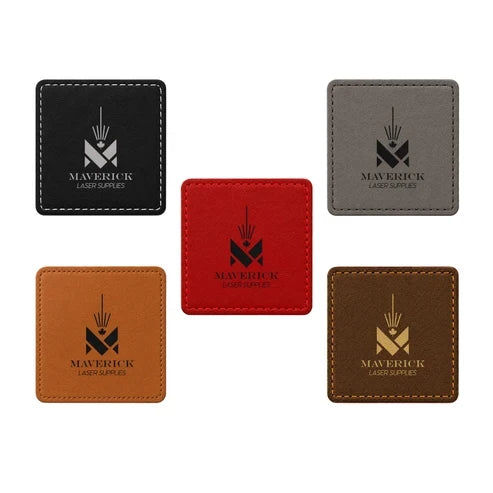 Laser Ready Leatherette 4" Coasters