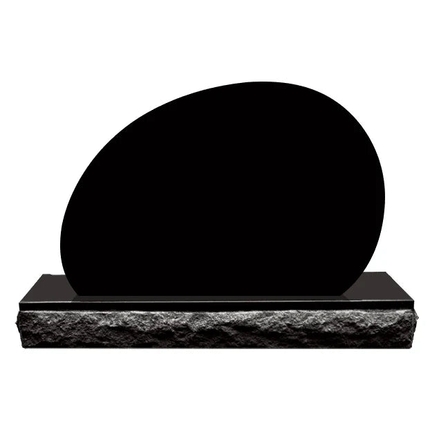 Oval Mini Memorial Monument Stone